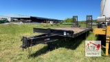2001 Kaufman 18’ + 5’ Equipment Trailer