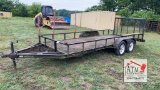 18’ Dual Axle Trailer