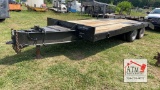 Eager Beaver 20 Ton 17’ + 5’ Dual Tandem Trailer