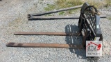 CID Hydraulic Forks 6’ - Skidsteer Attachment