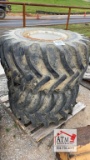 (2) High Flotation Tires 48X25R20