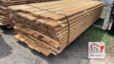(84) 1x6x10' Rough Cut Pine Lumber