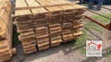 (70) 1x8x10’ Rough Cut Pine Lumber