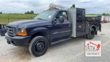 1999 Ford F-550 Crane Truck 4x4