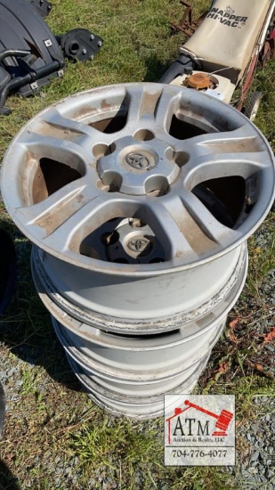 (4) Toyota 5 Lug Wheels