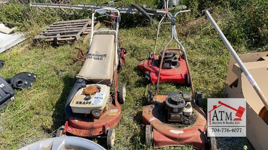 (4) Parts Push Mowers
