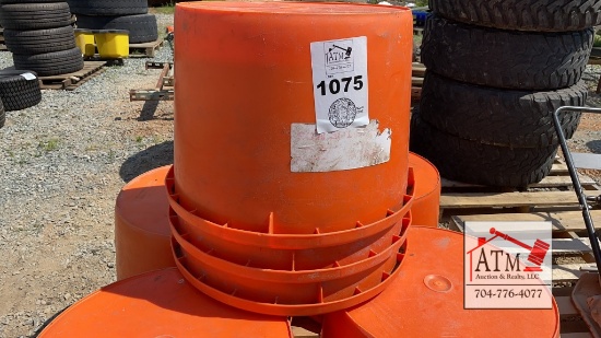 (3) Cattle Protein Pails