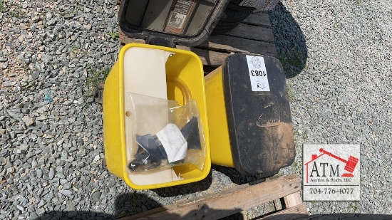 (2) John Deere Fertilizer Hoppers