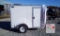 2021 Leonard 5'x10' Enclosed Power Washer Trailer