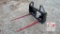 NEW Landhonor Bale Spear - Skidsteer Attachment