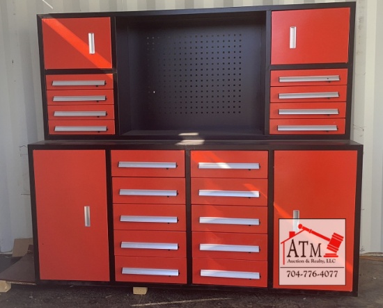 NEW 18 Drawer, 4 Door Tool Cabinet