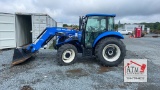 New Holland T475 4X4 Tractor w/ 72