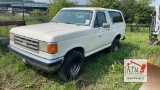 1987 Ford Bronco 4X4 (Non-Running)