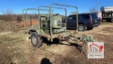 Military 5KW Diesel Generator Trailer (NO TITLE)