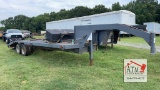 19’ + 5’ Gooseneck Trailer (NO TITLE)