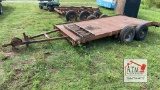 6’ x 14’ Dual Axle Trailer (NO TITLE)