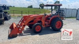 2012 Kubota MX4700 4X4 Tractor w/ 72