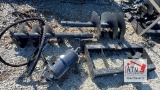NEW Wolverine Auger & Bits - Skidsteer Attachment