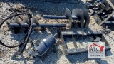 NEW Wolverine Auger & Bits - Skidsteer Attachment