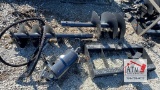 NEW Wolverine Auger & Bits - Skidsteer Attachment