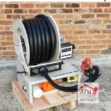 NEW 50' Diesel Fuel Reel w/ HD 12V Pump