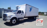 2016 Ford F-650 24' Box Truck