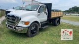 2014 Ford F-650 Flatbed Dump