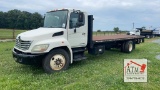 2007 Hino 268 24' Flatbed
