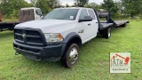 2018 Dodge Ram 5500 4x4 Flatbed