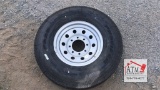 (1) NEW 235/85R-16 14 Ply 8 Lug Tire/Wheel Assy
