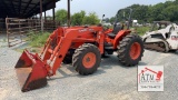 Kubota M9400 Tractor w/ 73” Bucket