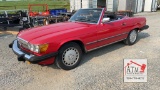 1986 Mercedes 560 SL