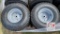 (2) NEW 20x8.00-8 Tire/Wheel Assy - Grey