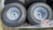 (2) NEW 20x8.00-8 Tire/Wheel Assy - Grey