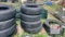 (4) 295/75R22.5 Tires