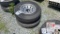 (2) 235/80R16 8 Lug Trailer Tires