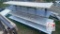 10' Rolling Cart w/ 4 Shelves