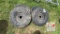 (4) Military 8-Lug 37x12.5R16.5 Tire/Wheels