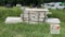 Used White Vinyl Fence Package