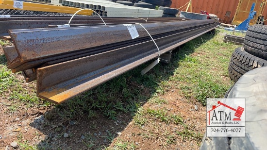 6 Pieces of 3.5" Angle Iron 20' Long