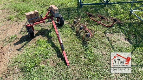 Pull Behind Yard Rake
