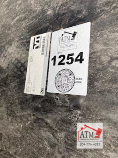 (1) Black Bardiglo - Postform Lam. Countertop