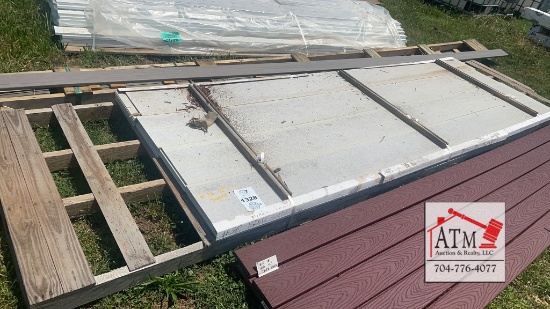 (36) 12" x 12'  Fiber Concrete Soffit Boards