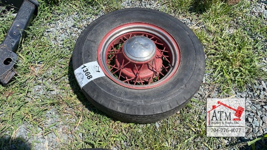Antique Chevrolet Spoke Wheel
