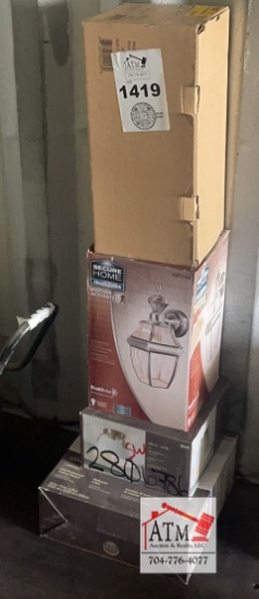 (4) NEW Residential Light Fixtures