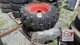 (2) 17.5-24 Tractor Tires