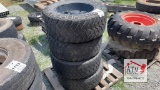 (4) 8 Lug 35x12.5R20 Tires/Wheels