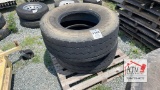 (2) 425/65R22.5 Tires