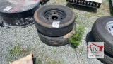 (2) 235/80R16 8 Lug Trailer Tires