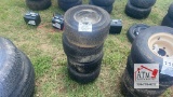 (4) Golf Cart Tires